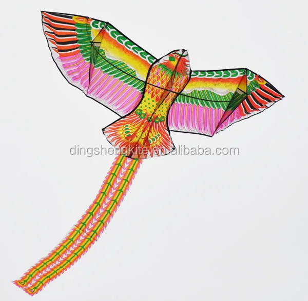 Easy fly beautiful big parafoil phoenix bird kite
