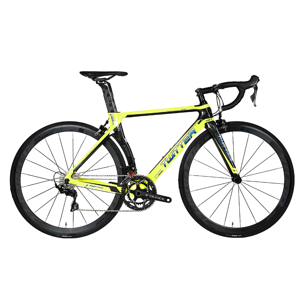 Newest bicycles grupos set 105 22 speed 700C Complete Aero racing carbon fiber road bike