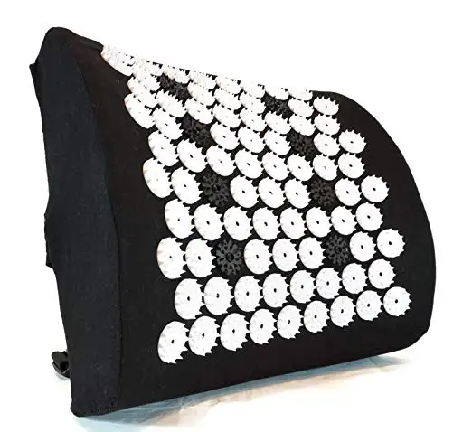 Amazon Best осанки улучшение боли в спине и снятия стресса поясничная поддержка подушки Acupressure массаж спины подушки