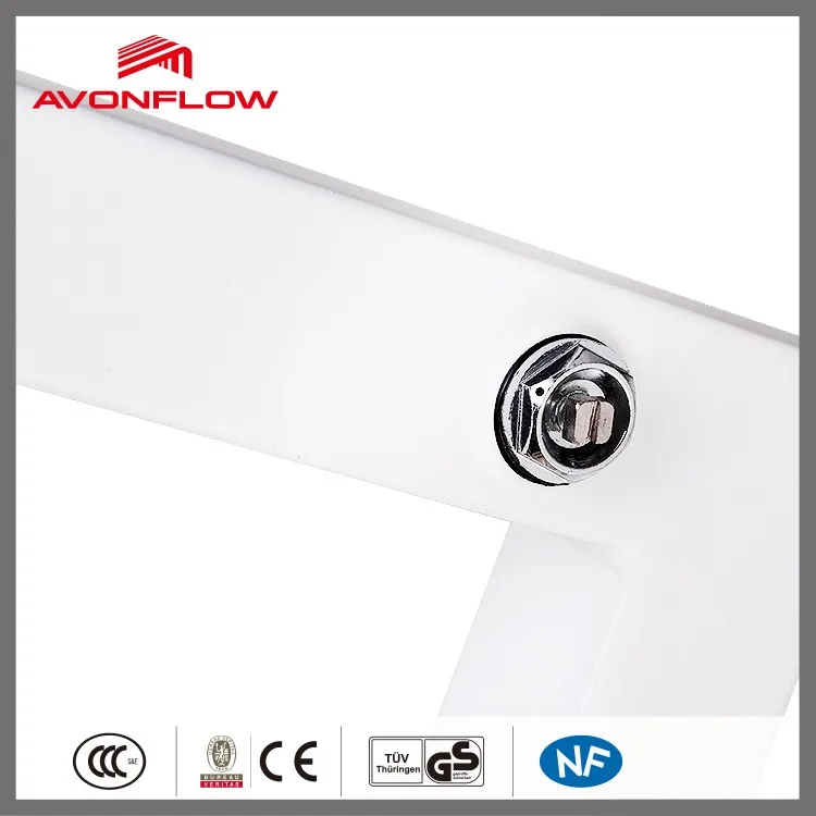 
AVONFLOW White Electric Towel Warmer Towel Hanger For Home Heating System 
