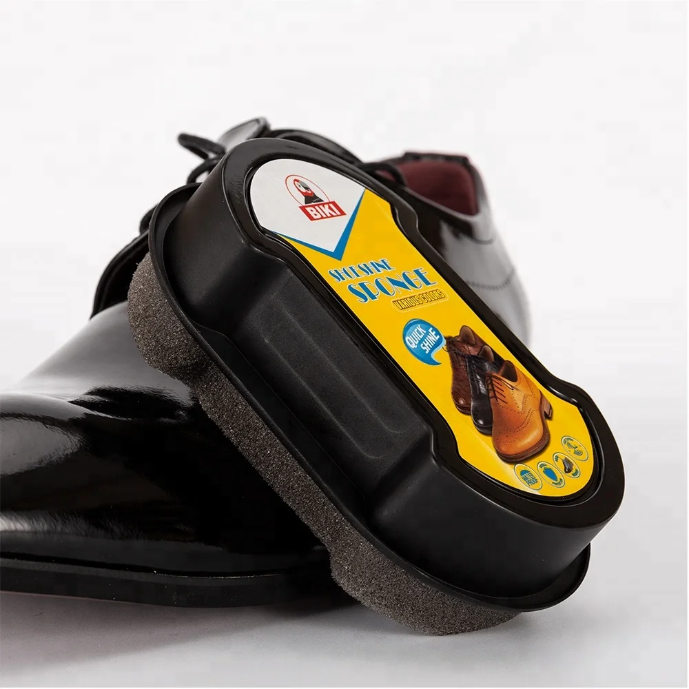 High Quality Quick Shine Shoe Double Sides Cheap instant shine sponge silicone shine sponge