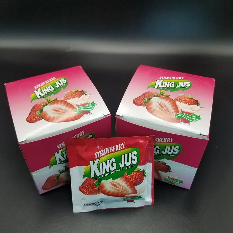 Instant fruit flavored juice powder