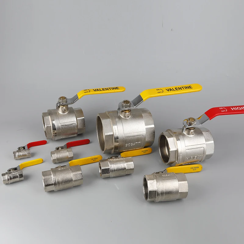 
1/2-4 inch zinc alloy lockable euro ball valve wholesale accept OEM 