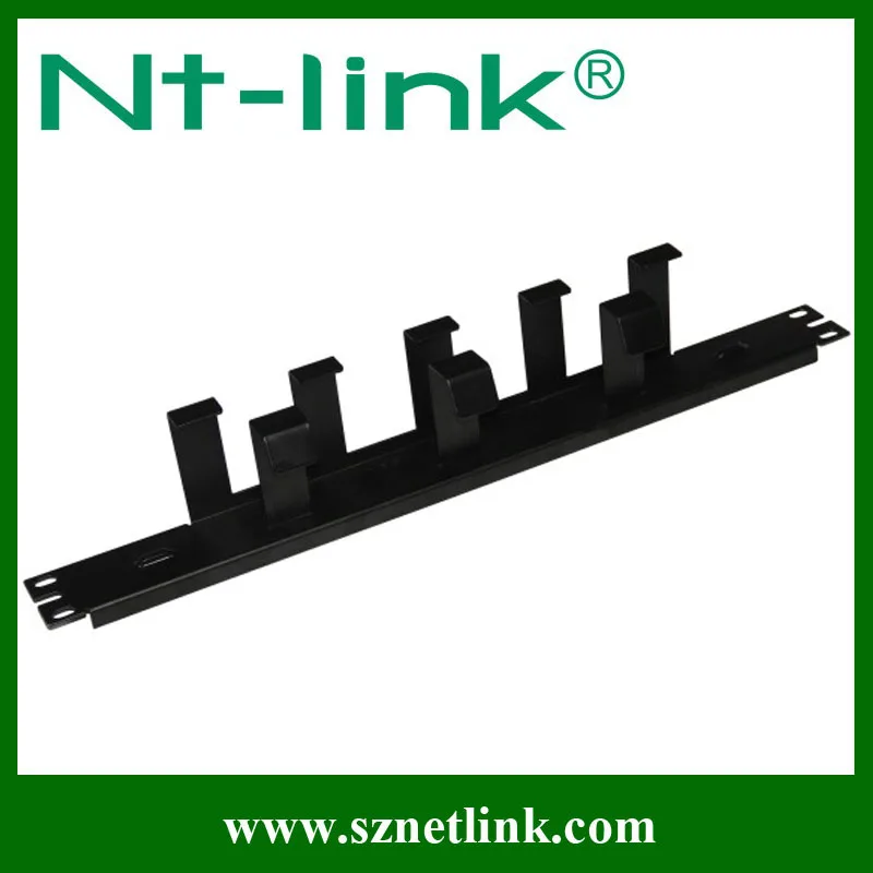 4 кольца 1u пластик кабельный