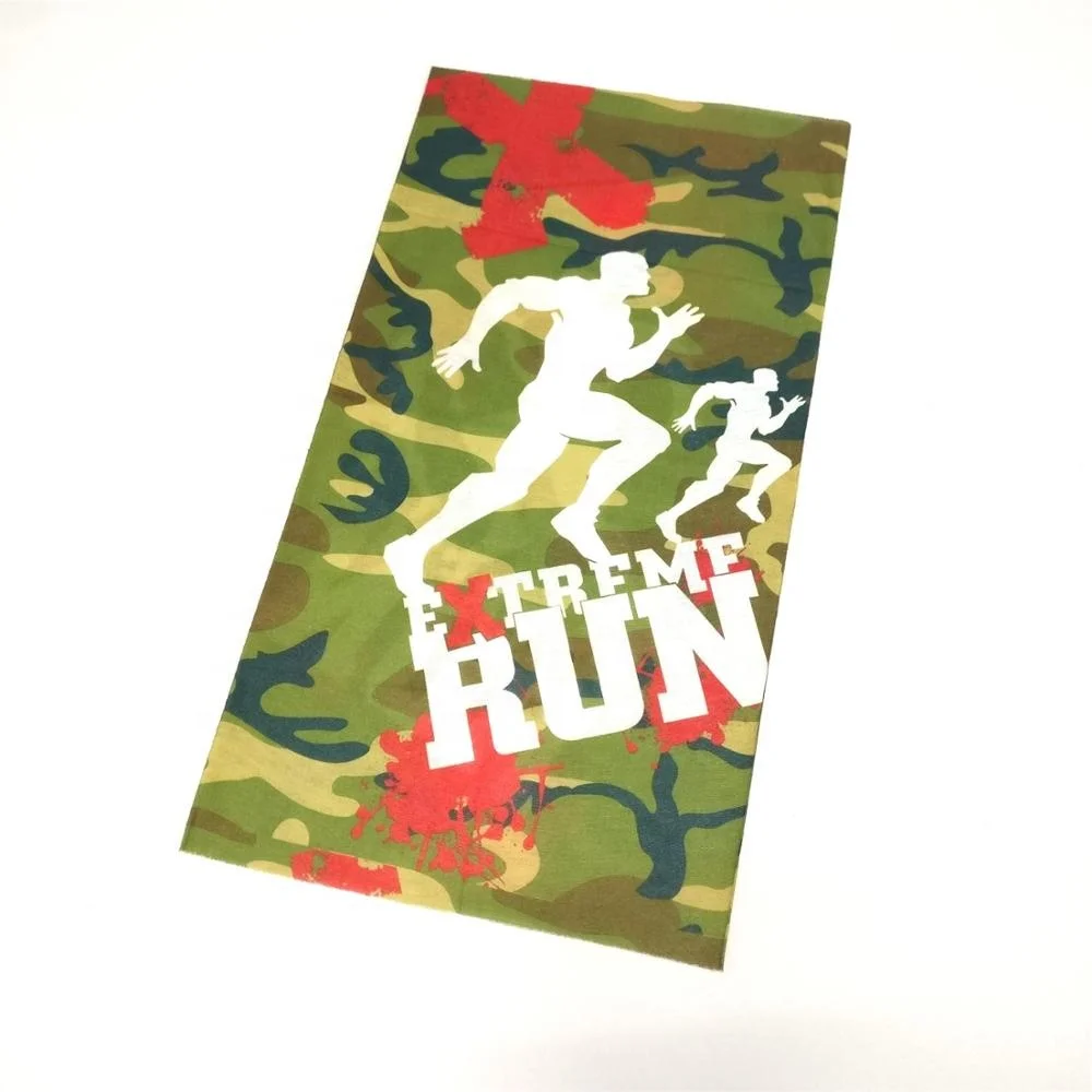 
seamless tubular camo pattern bandana for men/camouflage bandana 