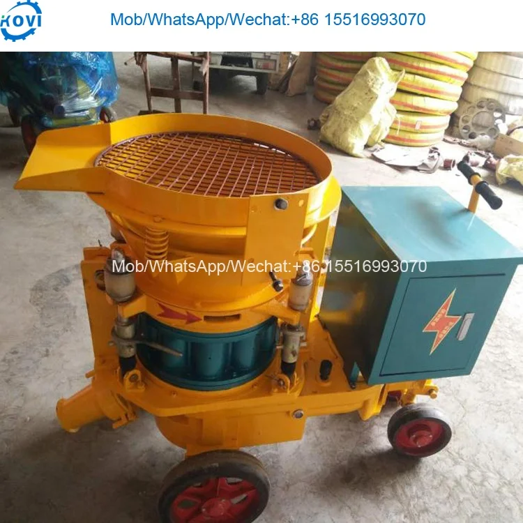 
PZ Series Construction machinery Motor Driven dry Concrete Shotcrete Gunite Spraying Machine price 