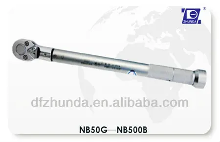 preset torque wrench 60Nm to 300Nm manual torque wrench adjustable mechanical hand tools