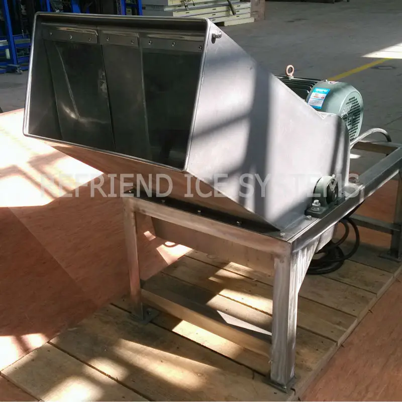 
Industrial Powerful Block Ice Crusher For 50kg Block 