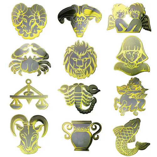 Mobile Phone Anti Radiation Custom 24k Gold Plating Mobile Phone Sticker