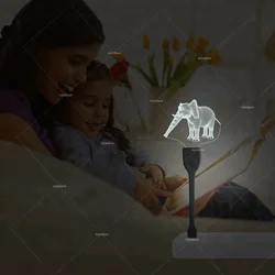 FS-3149U usb led light flashing elephant  shaped usb led light