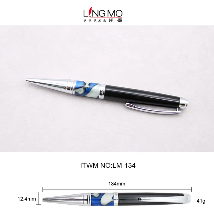 Ali baba best sellers 2020 gifting stationery Ball pen Copper Acrylic ballpoint pen