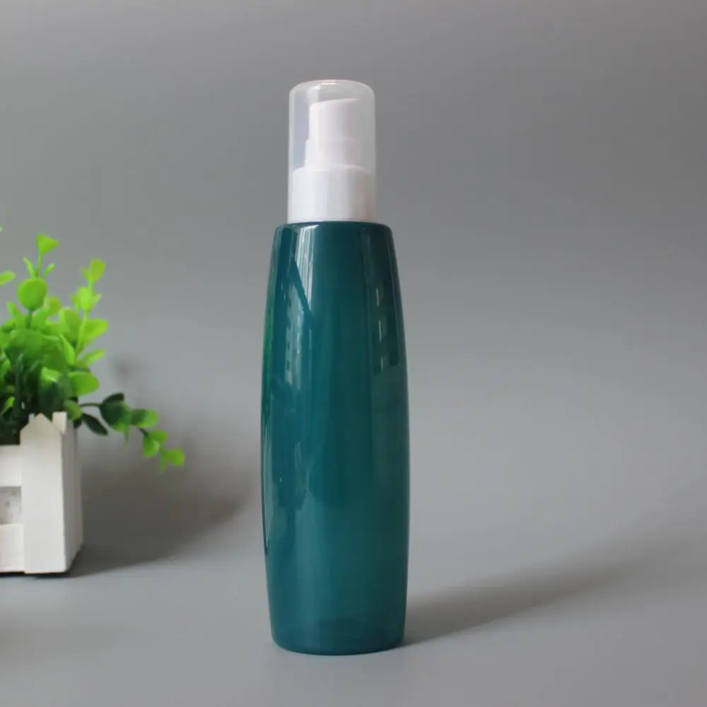 200ml purple bulk empty plastic pet lotion pump bottles