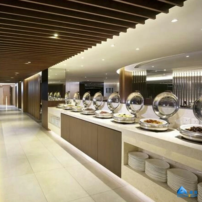 All day dining hotel buffet table hotel breakfast buffet counter design