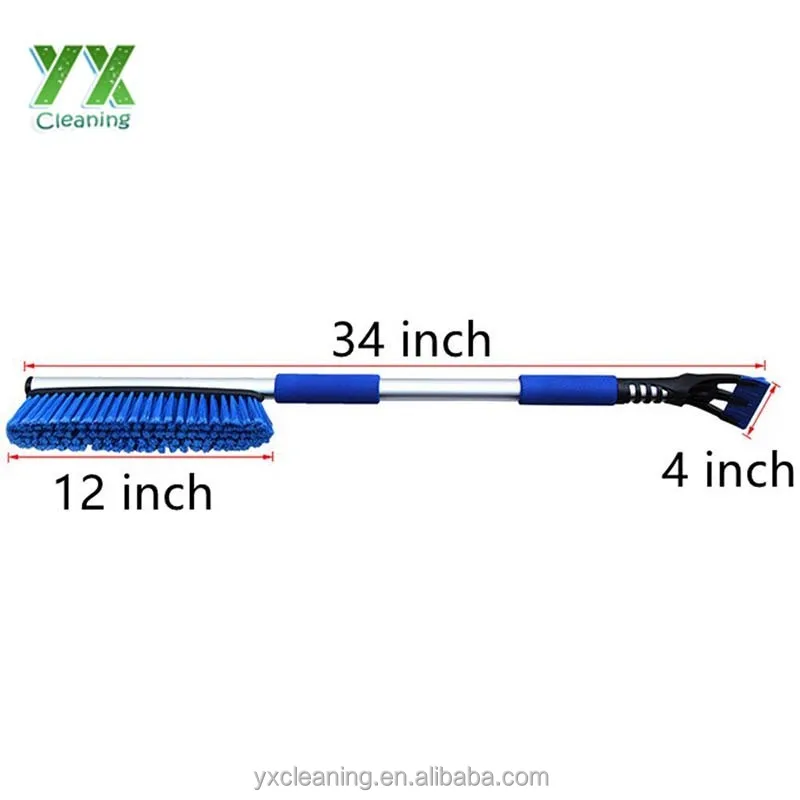 Long Handle Plastic Ice Scraper Car Snow brush YX-B091