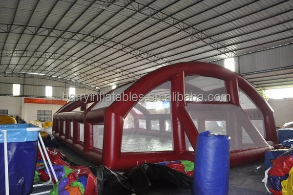 Hot Sale Inflatable Football Pitch / Inflatable Water Soccer Field