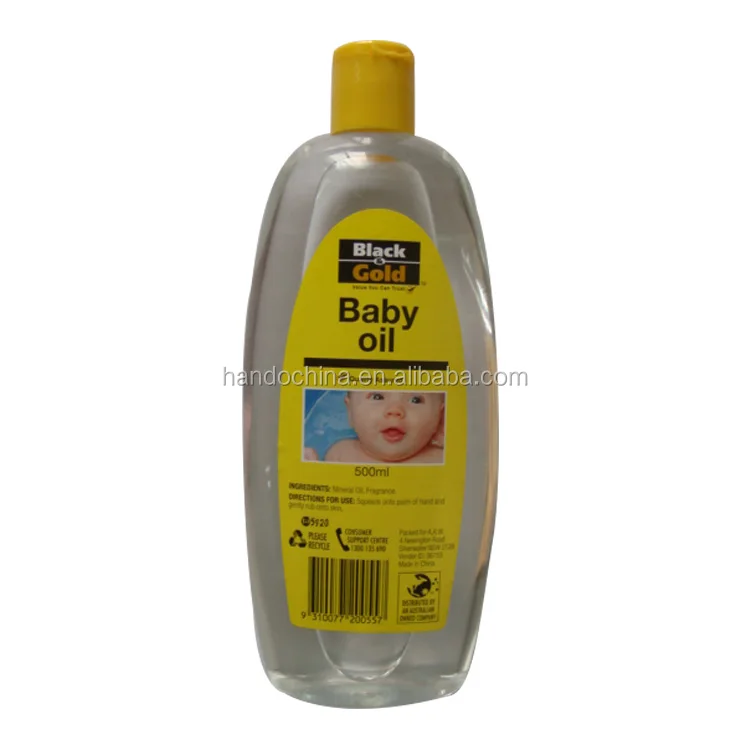 500ml Organic Baby Bath Oil Factory Direct