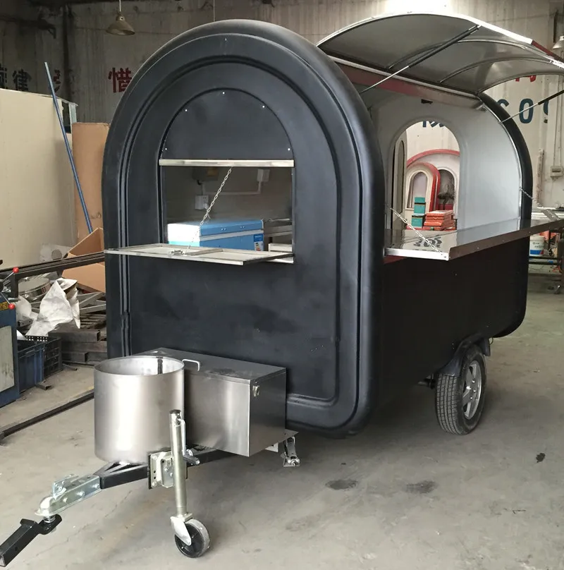 Hot sale double decke electric mini horse trailer food bus truck for sale with exhaust in germany europe ghana