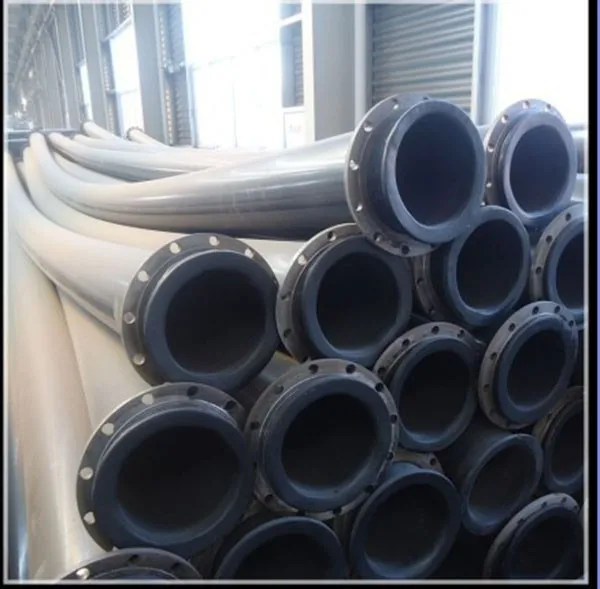 Черная труба UHMWPE большого диаметра для пескового насоса всасывающая пескоструйная