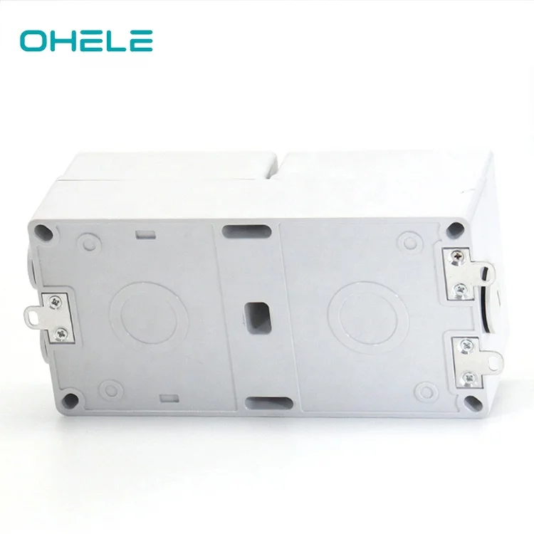 Factory direct sale IP66 waterproof wall socket and switch with UV material