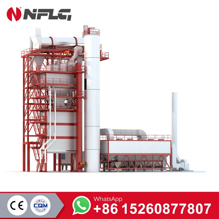 240th Asphalt Mixing Plant with coal burner
