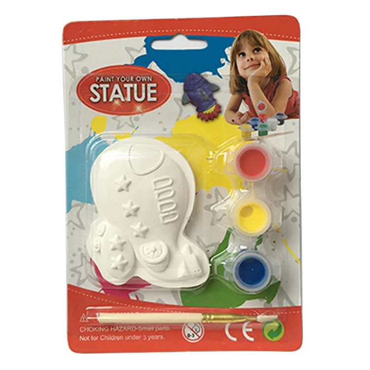 CU2561-3 New Style Personalized DIY Ceramic Doll , Painted Ceramic set