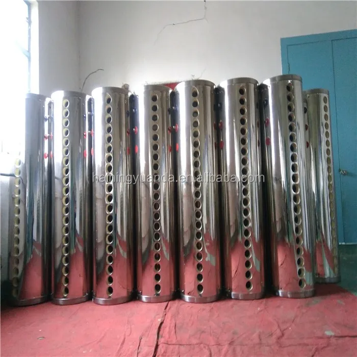 Stainless steel non-pressurized solar water heater tank