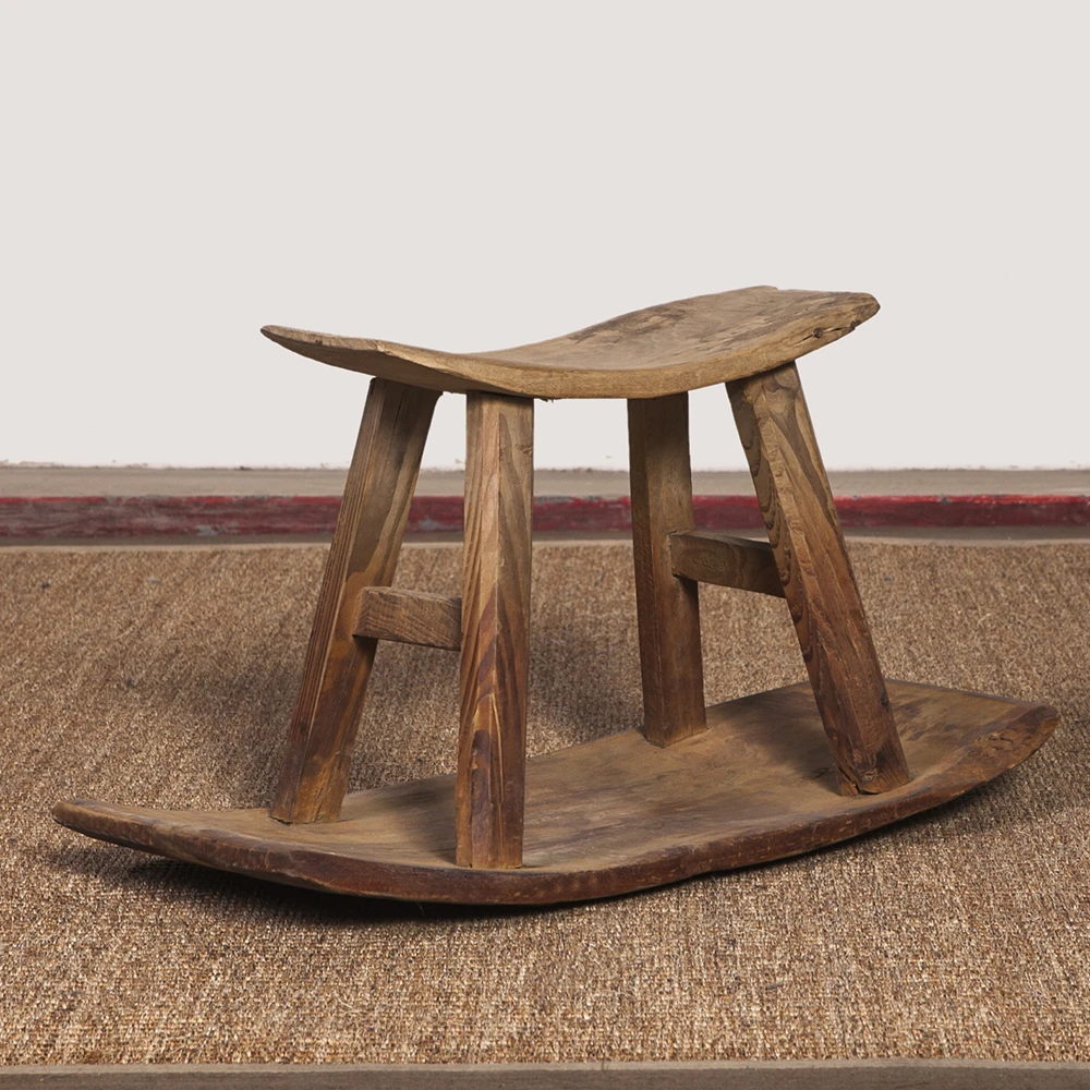 
Hot selling antique reclaimed natural wooden stool 