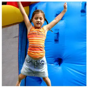 Счастливый хип-хоп вышибалы слайд Combos-9082N скача и дети слайд надувной батут с горкой