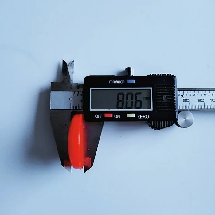 custom mini led round shape light with plastic shell for helmet decoration