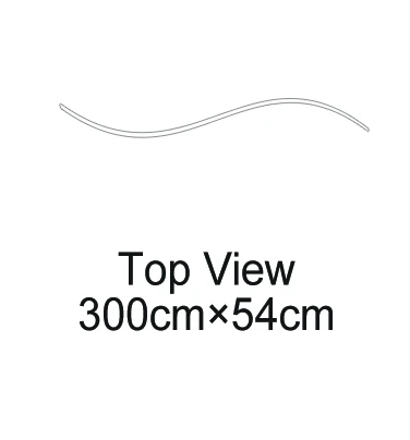 Hot sale Fast Exhibition S-Shaped Tension Fabric Backdrop at high quality