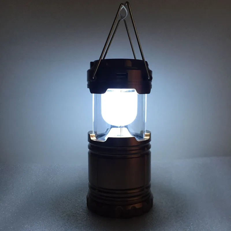 Li Battery 6 LED Solar Lantern Mobil Phone Charger Solar Camping Light Rechargeable Led Camping Light