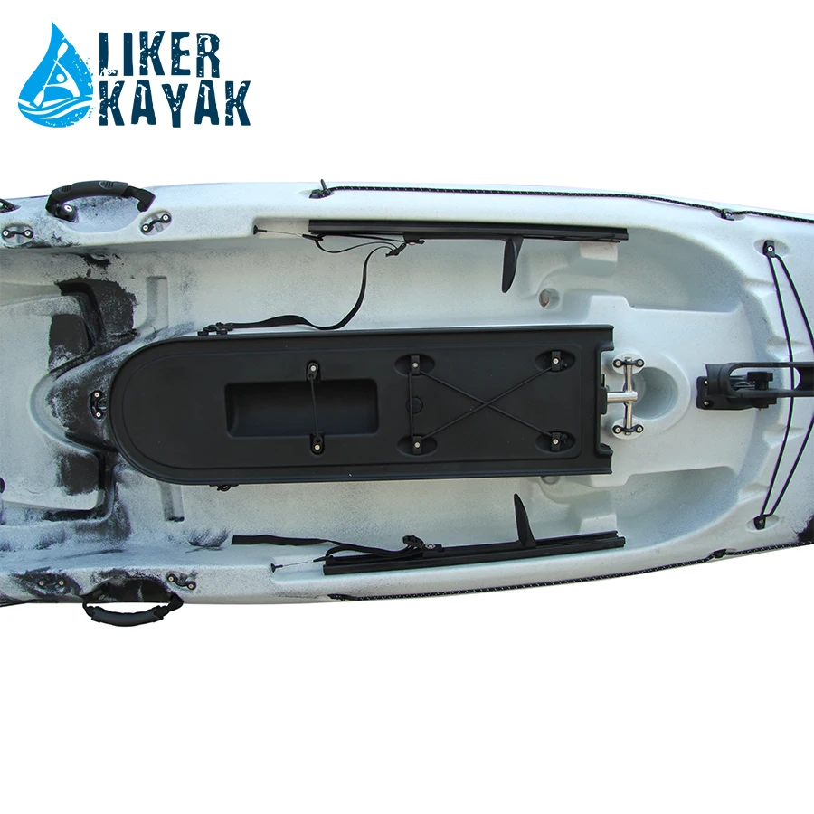 4.3m Angler kayak fishing pedal kayak fishing canoe made in China