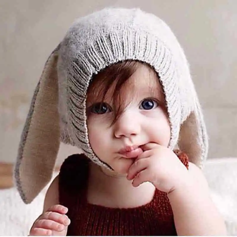 baby Kid Infant Toddler Gilr boy Beanies Cap  Winter Animal Kids crochet baby Knit Hat