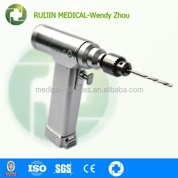 Хирургические ортопедические питания от батареи аккумуляторная дрель-шуруповерт для бурения винты