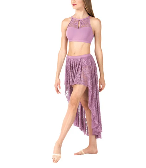 Child Lace Ballet Belly Dance Skirt Sexy Girls Photos with Mini Skirt hss2222