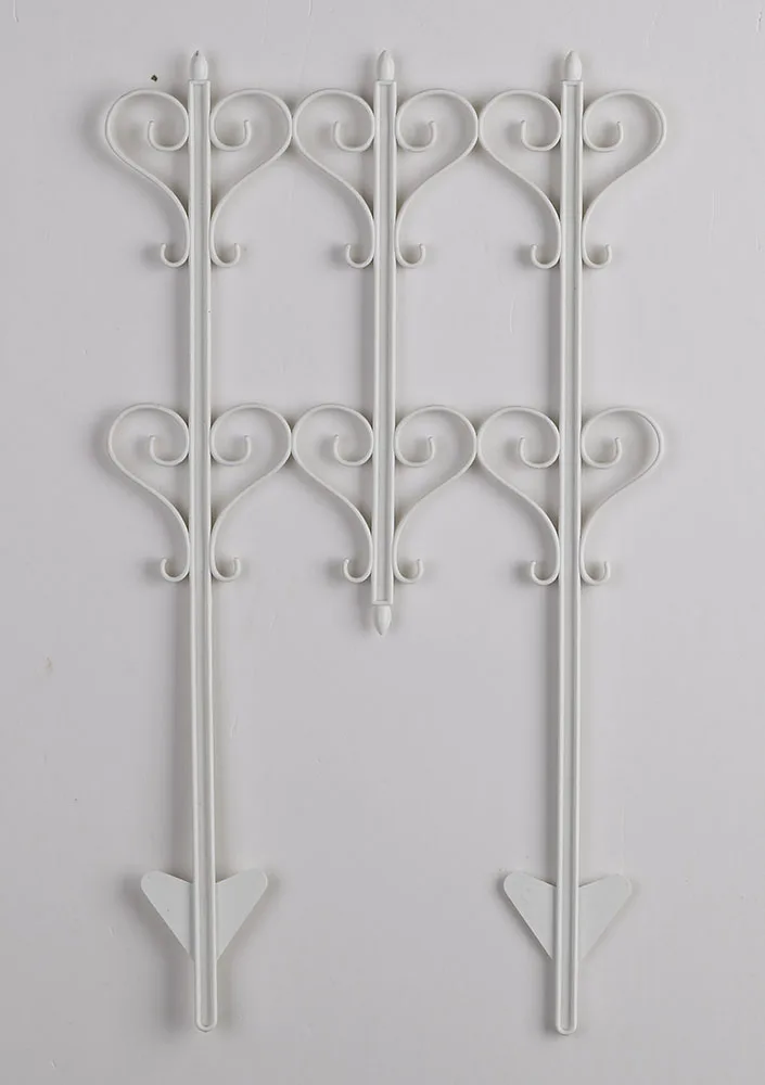 
Plastic Patio Fencing Border Edge Sections Edging Flower Bed Barrier Decor 