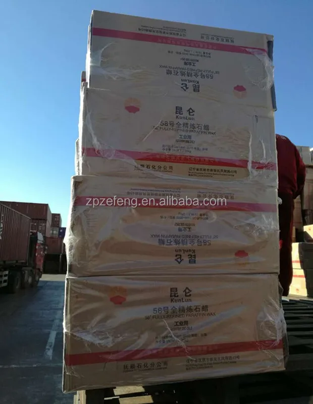 
58-60 Fully Refined Paraffin Wax for candle making raw material 