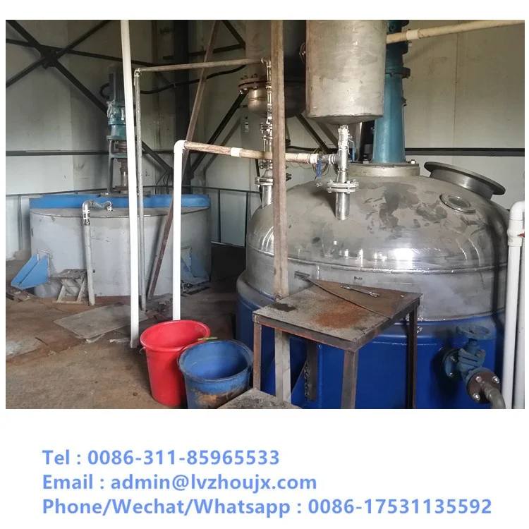 stainless steel reactor machine for making pressure sensitive water-besed glue