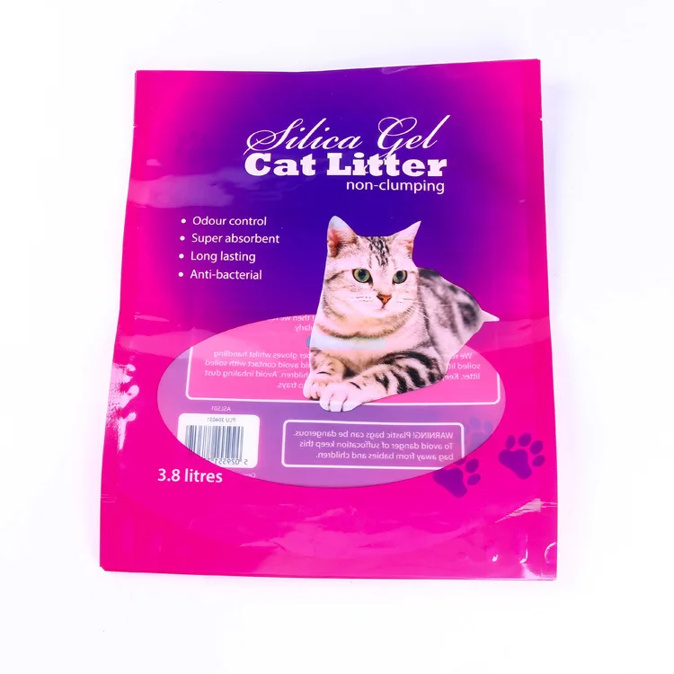 
2.5kh 5kg 10kg Flat bottom cat litter packaging bag 