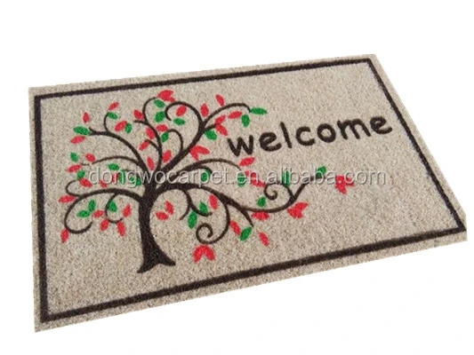 High quality  hot sale  COCO  coir door mat in  roll