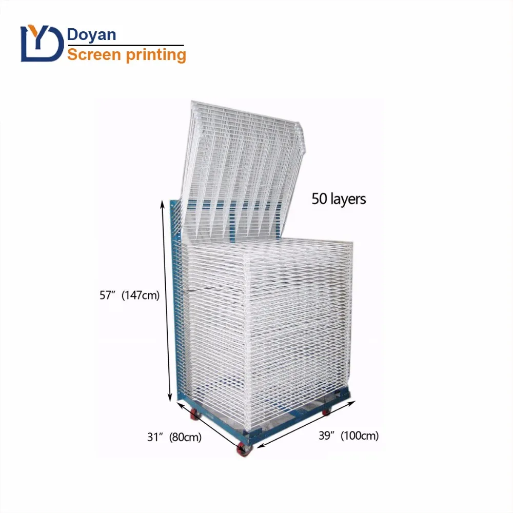 Сушильные стеллажи для трафаретной печати, сделано в Китае