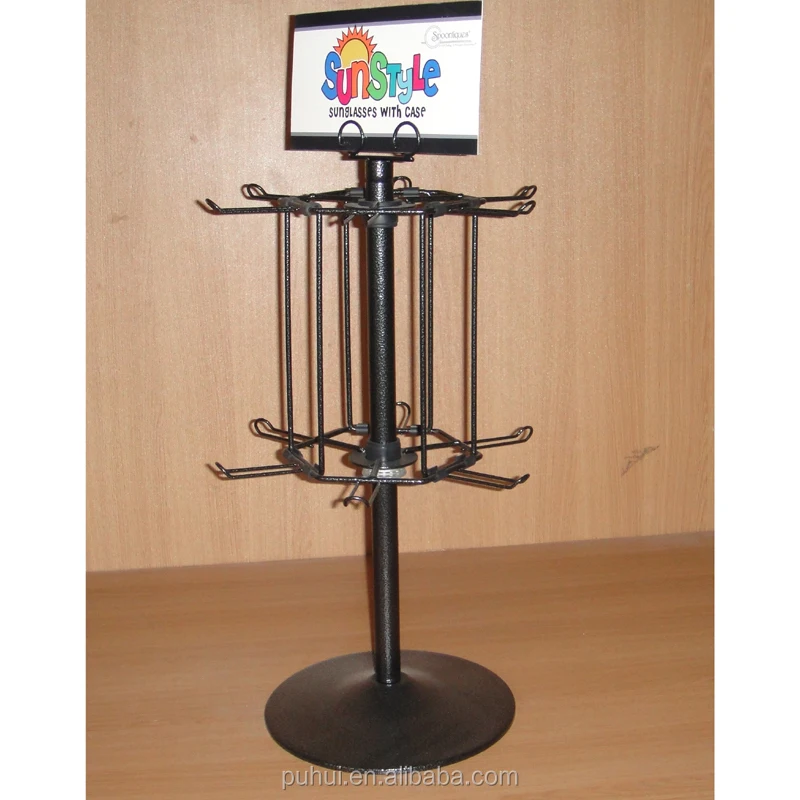 Jewelry Display Metal Wire Custom Made Retail Shop Table Stand Steel Grid Wire Metal Expositor
