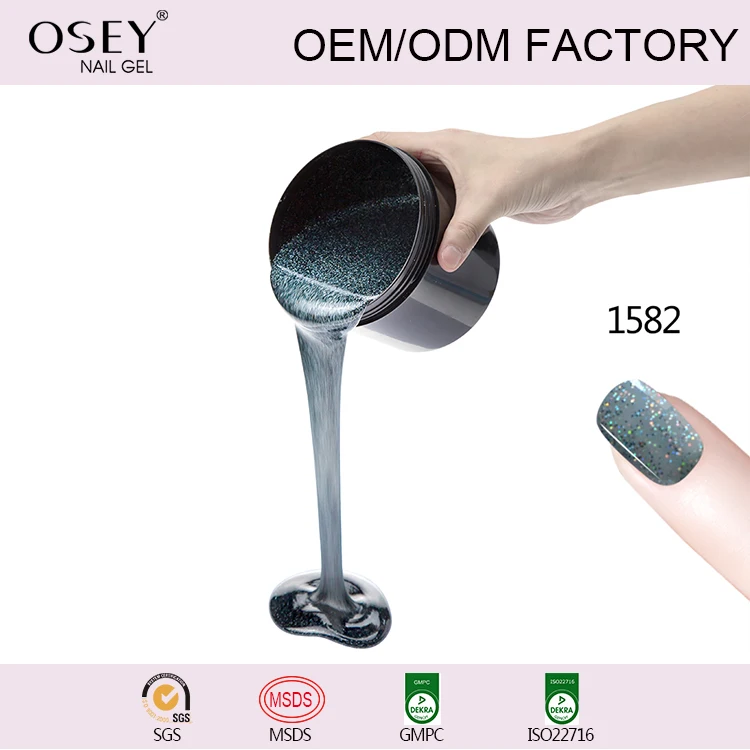 OSEY Цветной Гель-лак для ногтей оптом OEM для пустой стеклянной бутылки для лака для ногтей