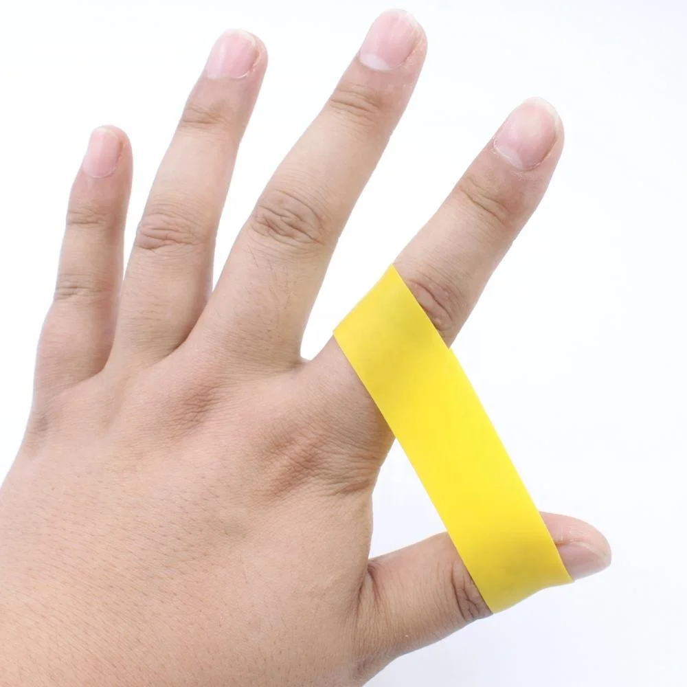 Physio Rehabilitation Stress Relief Mini 16cm Training Latex Hand Finger Resistance Bands
