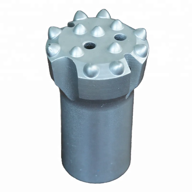 
T38 Stone Drilling Tools Mining Hard Rock Drill Jack Hammer Bit Threaded Tungsten Carbide Button Rock Drilling Bits For Marble 