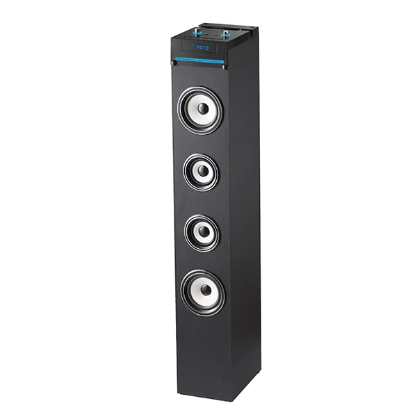 Powerful blue tooth tower speaker wireless party speaker with CE certification