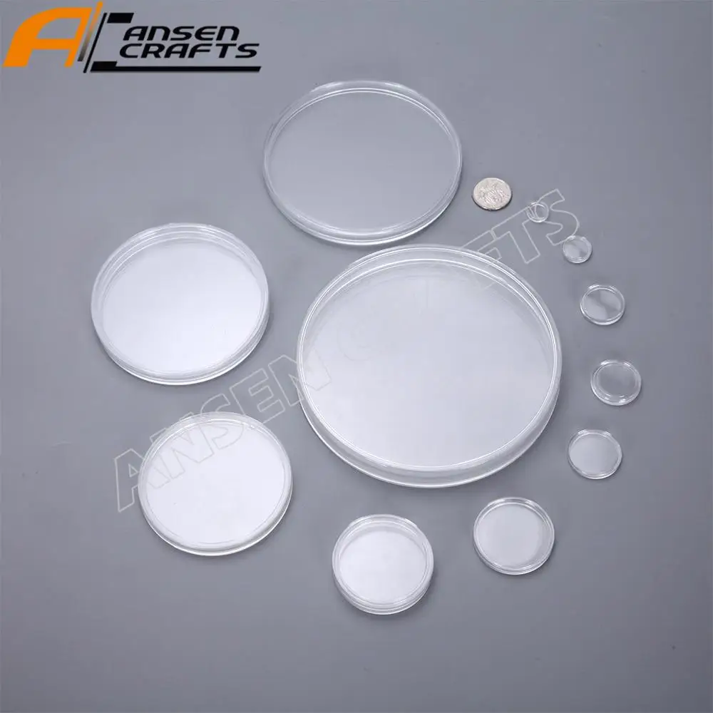 
Customize size coin holder acrylic coin capsule for Display 