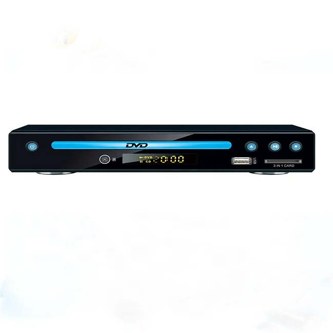  Factory 2019 New arrival model small size metal home dvd player support RMVB