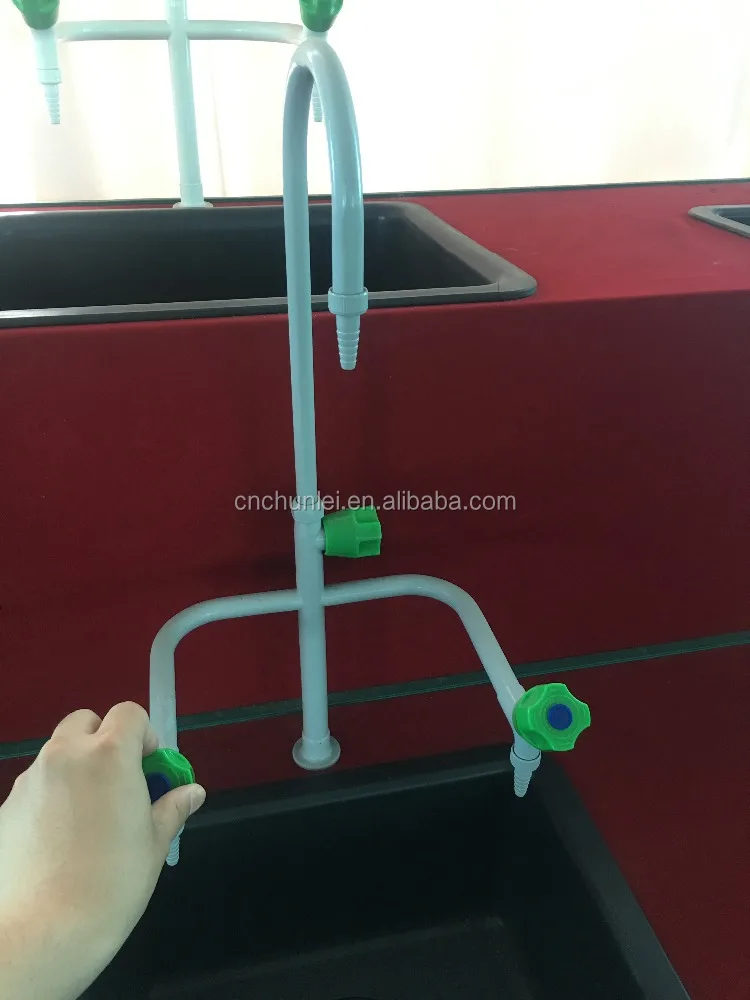 Three copper gray water tap