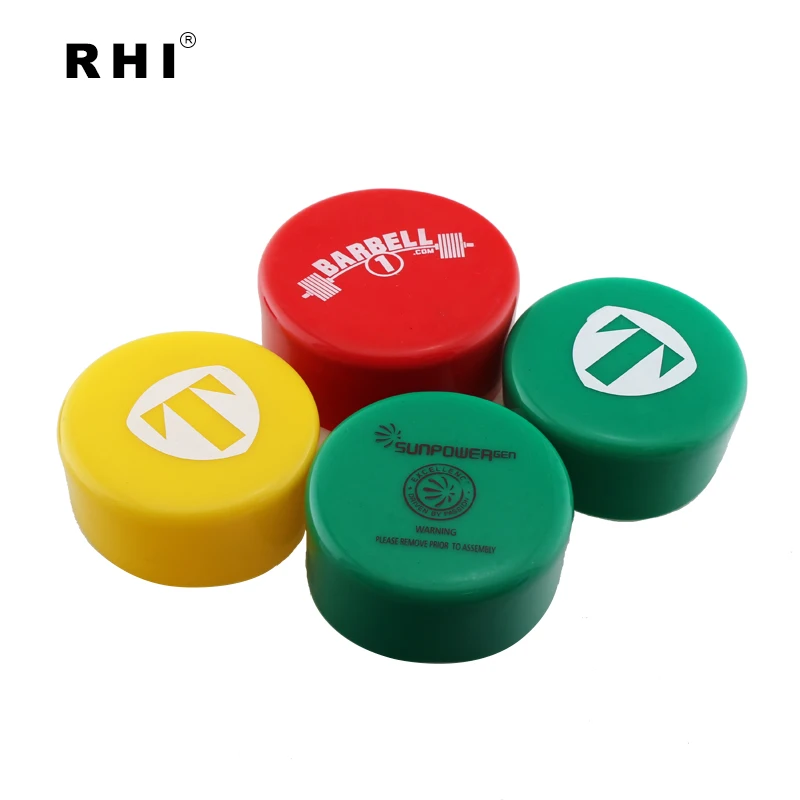 70mm end cover with hole for pvc pipe